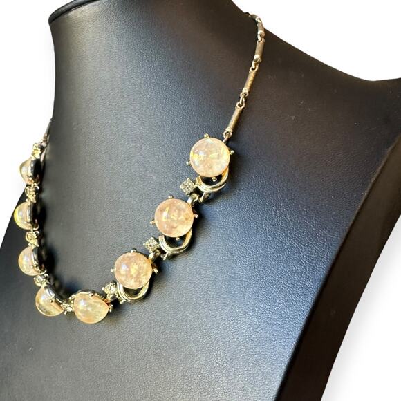 Coro Vintage Confetti Style Orb Necklace - Picture 4 of 6